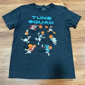 Space Jam Short Sleeve Gray T-shirt | Youth Size XL